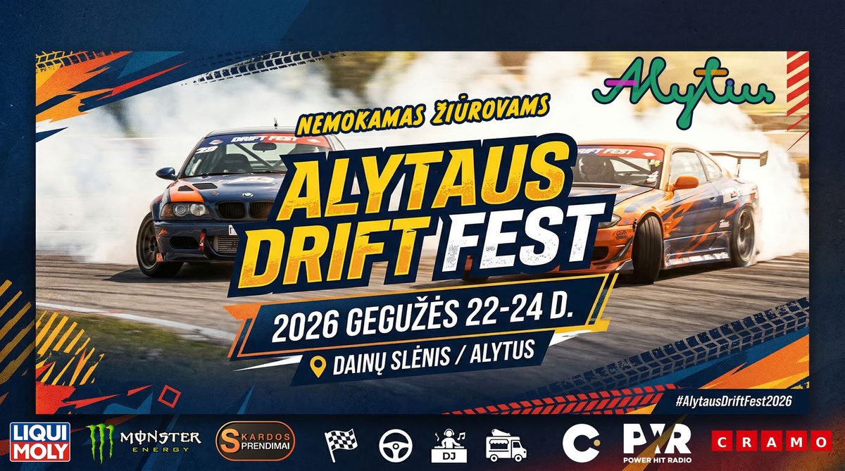 Alytaus Drift Fest – Dainų Slėnis