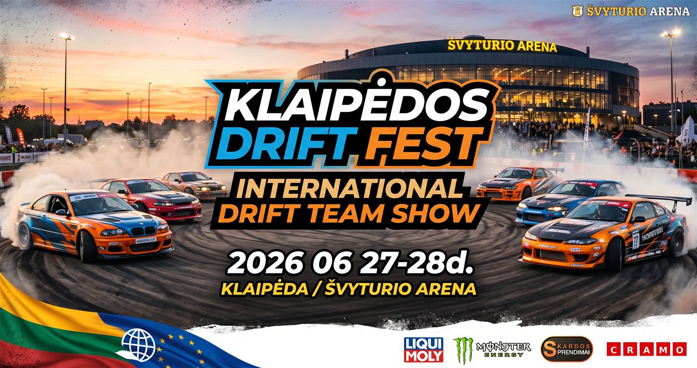 Klaipėdos Drift Fest – International Drift Team Show